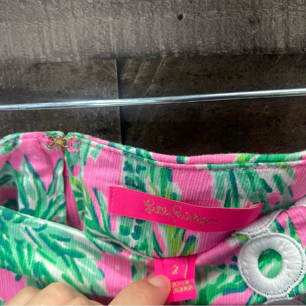 Lilly Pulitzer Skirt  Prosecco Pink Hangin Around Skort